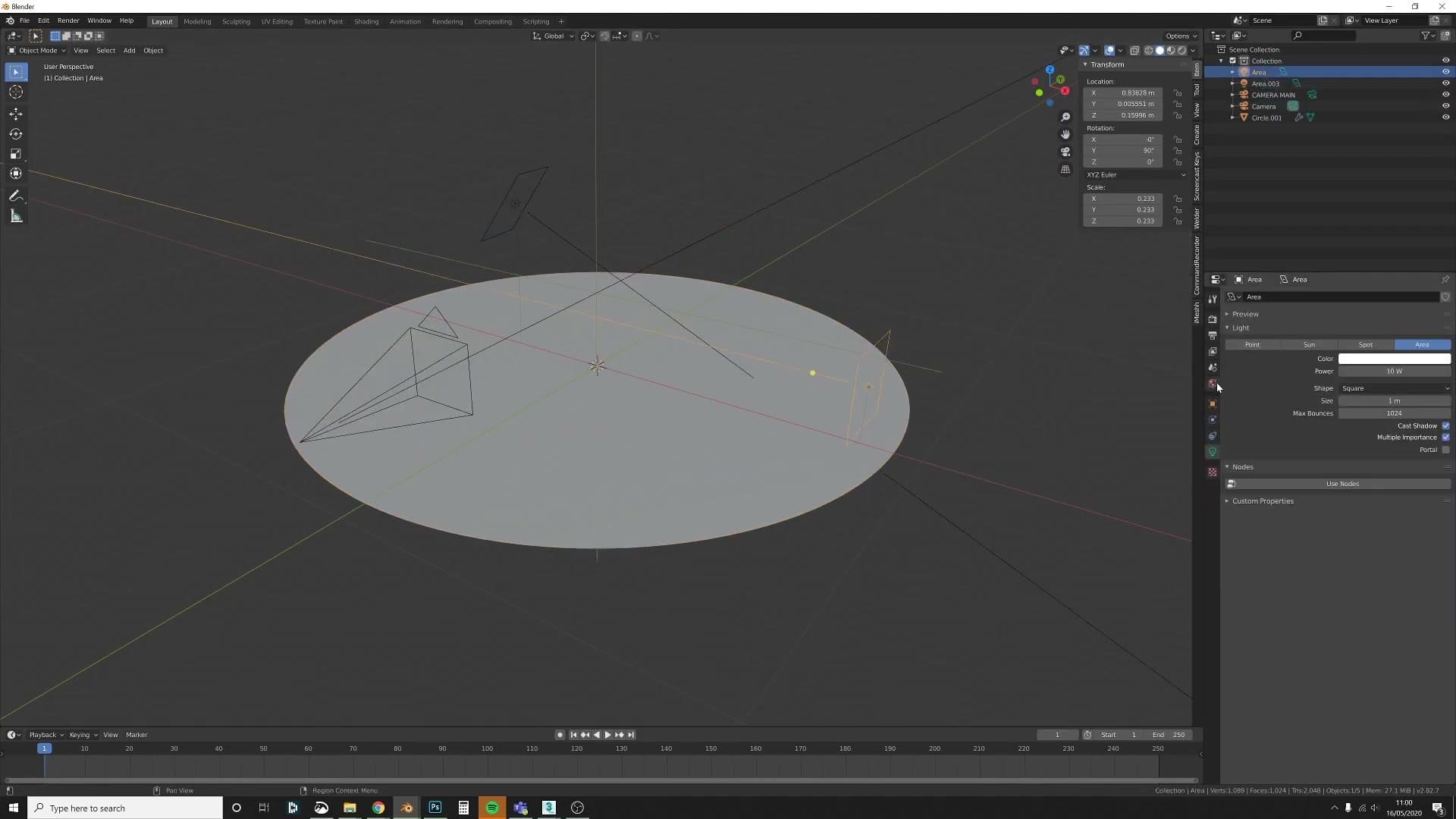 Blender Gradient Mask Tutorial: Blend Two Materials with Chipped Paint