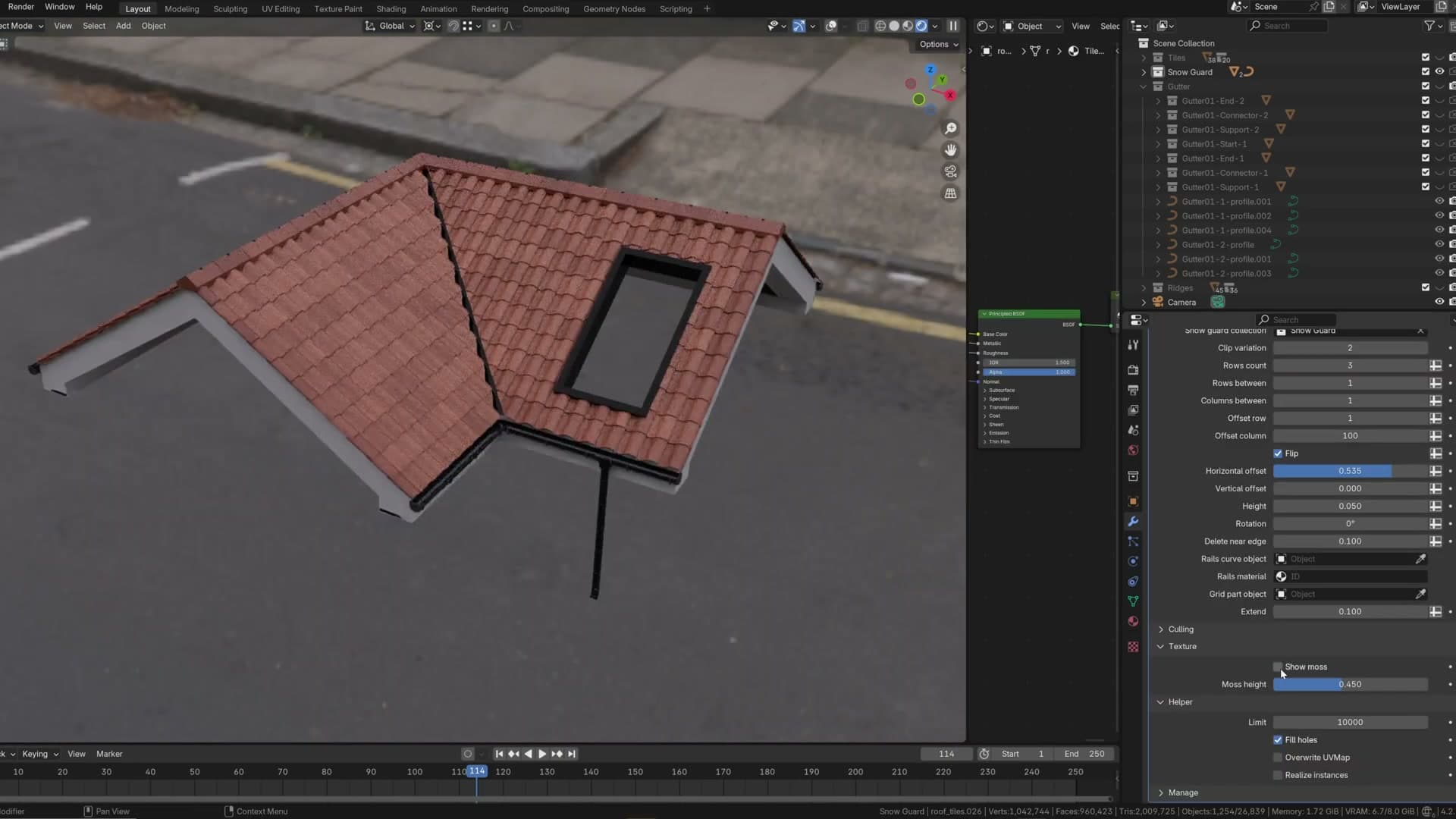 The Most Accurate Roof Generator for Blender