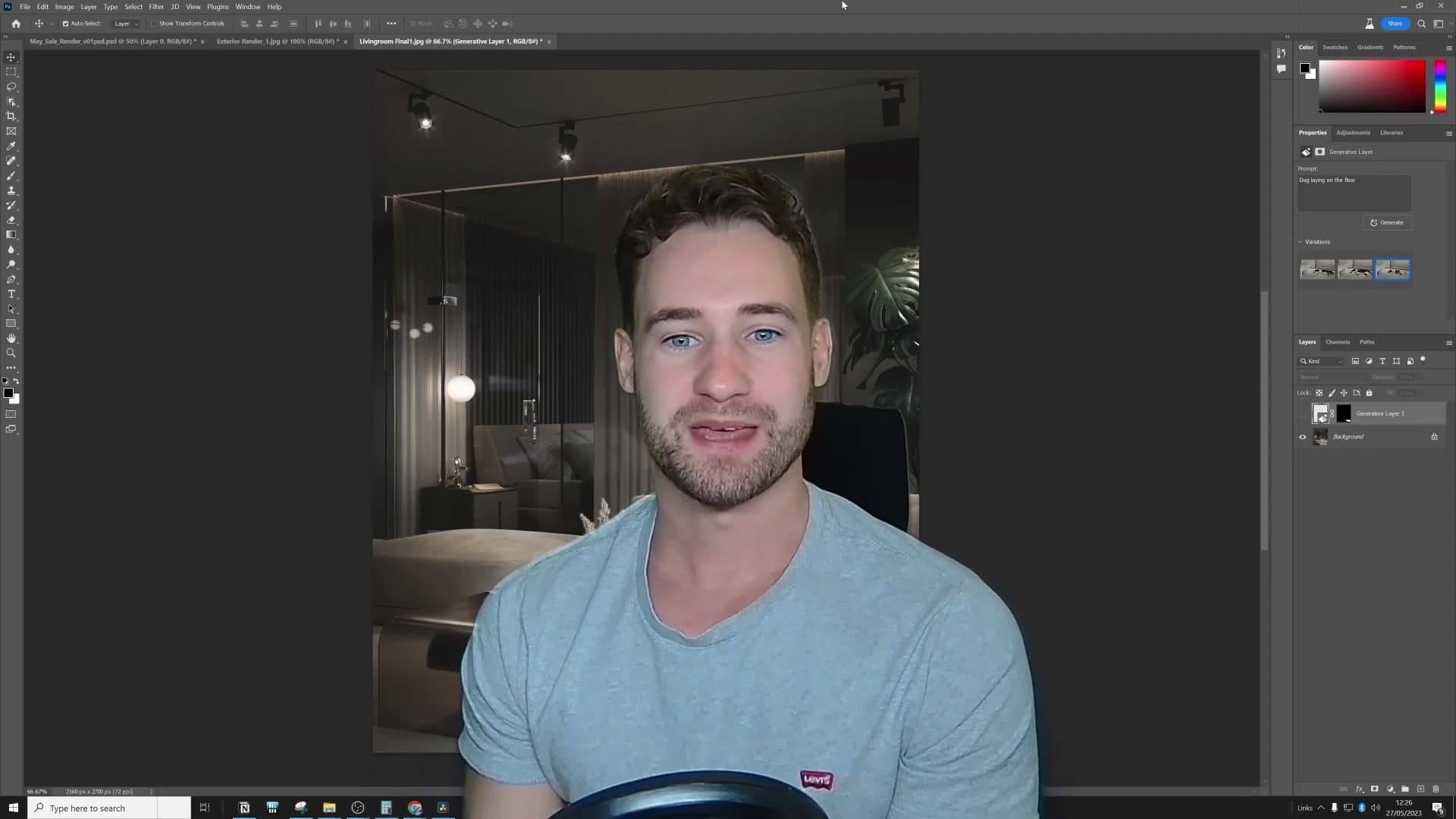 Photoshop Generative Fill: 3D Render Post-Production Reborn