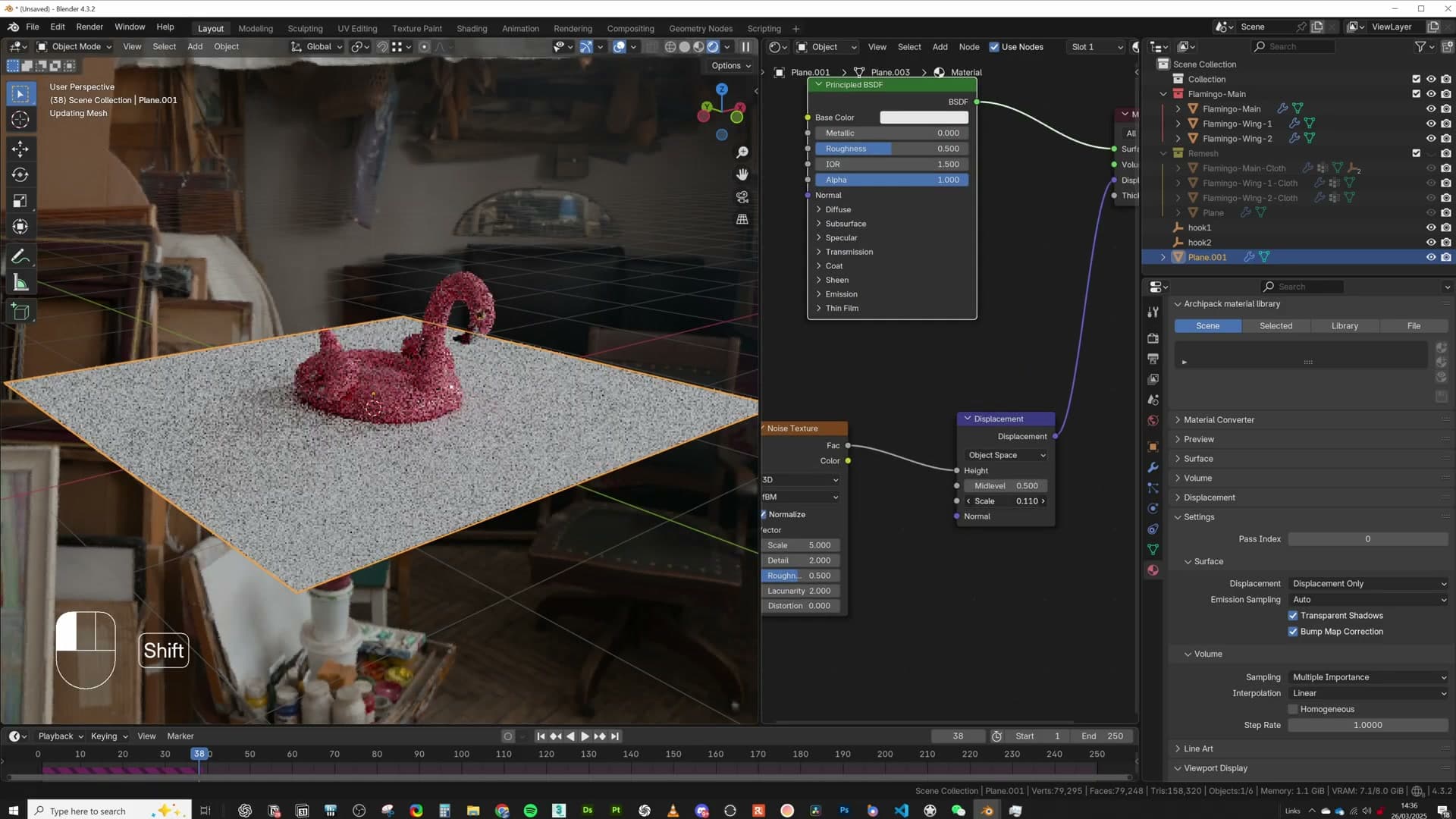 Blender 4.4 Cloth Simulation: A Faster Soft Body Alternative
