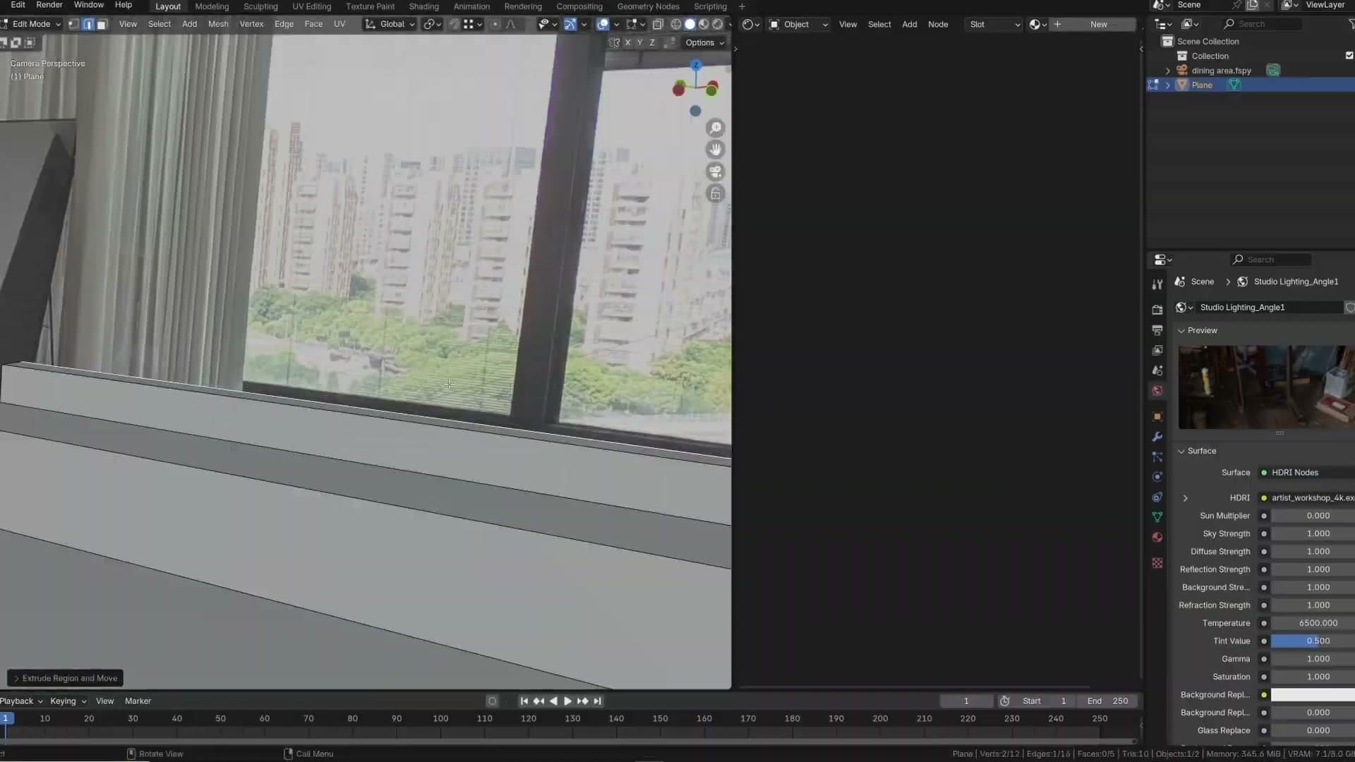 Designing a Living Room in Blender 4.2: 3D Mockups Before You Buy